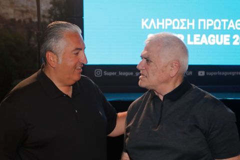 Ο Δημήτρης Μελισσανίδης με τον Μιχάλη Μπούση