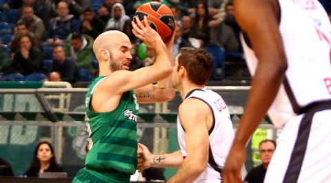 ÅÕÑÙËÉÃÊÁ / ÐÁÏ - ÌÐÁÌÐÅÑÃÊ / EUROLEAGUE / PANATHINAIKOS - BAMBERG (ÊÙÓÔÁÓ ÌÁÊÑÕÄÇÌÁÓ / Eurokinissi Sports)