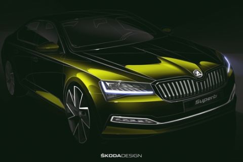 H πρόγευση της νέας SKODA SUPERB