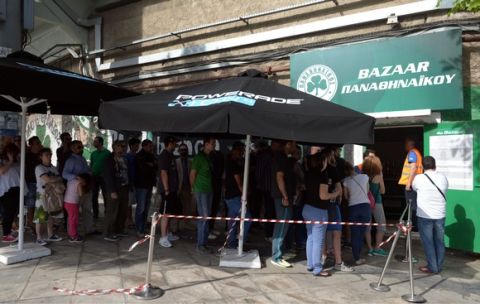 Χαμός από τη πρώτη μέρα του bazaar του Παναθηναϊκού 