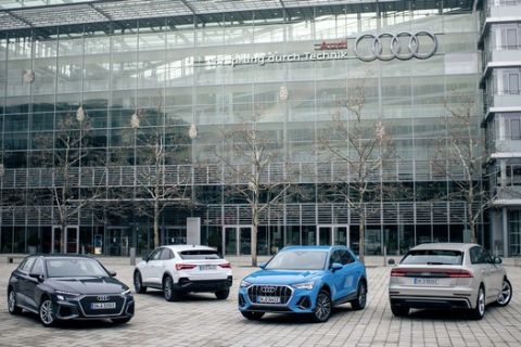 Τα επτά μοντέλα Audi plug-in