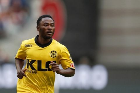 Abdul Ajagun of Roda JC during the Dutch Eredivisie match between Ajax and Roda JC Kerkrade at the Amsterdam Arena on august 13, 2016 in Amsterdam, the Netherlands(Photo by VI Images via Getty Images)