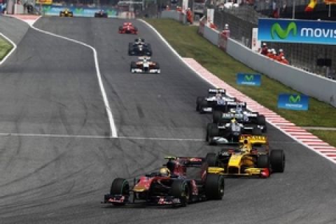 O χάρτης των στατιστικών της F1