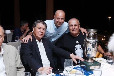 Εθνική Ελλάδας: Η ΕΠΟ παρέθεσε δείπνο στους Legends 2004 για τη συμπλήρωση 20 χρόνων από τον άθλο του Euro