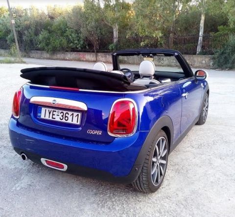 Οδηγούμε το Mini Cooper Cabrio