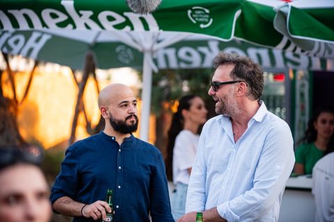 Η Heineken είχε το απόλυτο spot δροσιάς και τίμησε τους αληθινούς φιλάθλους στο μεγάλο event του SPORT24