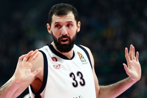 Αρμάνι Μιλάνο - Τραπάνι 105-90: Ο Μίροτιτς υπέγραψε την άνετη νίκη, τρεις ημέρες πριν από τη "μάχη" τον Ολυμπιακό 