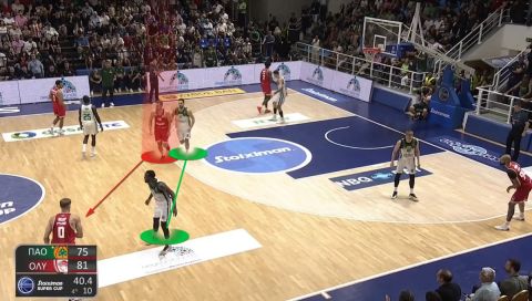 Παναθηναϊκός AKTOR - Ολυμπιακός: Το Pick and Roll των Ντόρσεϊ-Βεζένκοβ, οι 37 πόντοι που πρόσφερε ο Βούλγαρος και ο Πετρούσεβ