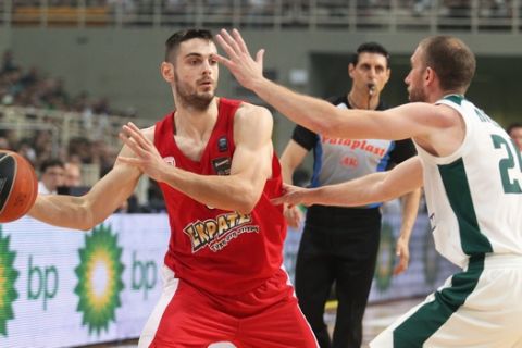 ΠΑΝΑΘΗΝΑΙΚΟΣ - ΟΛΥΜΠΙΑΚΟΣ / BASKET LEAGUE / PLAY OFF / 1ος ΤΕΛΙΚΟΣ (ΦΩΤΟΓΡΑΦΙΑ: ΜΑΡΚΟΣ ΧΟΥΖΟΥΡΗΣ / EUROKINISSI)