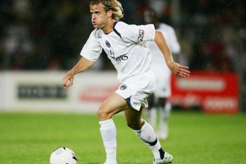 Jerome Rothen - Valenciennes/ Paris Saint Germain - Ligue1 L1 - 12.08.2006 - Foot Football - PSG - Largeur action