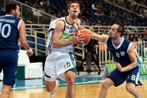 Παναθηναϊκός-Τρίκαλα: 83-54