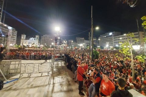 Ολυμπιακός: Σε αυτόν τον χώρο θα γίνει η υποδοχή των θριαμβευτών από χιλιάδες φιλάθλους