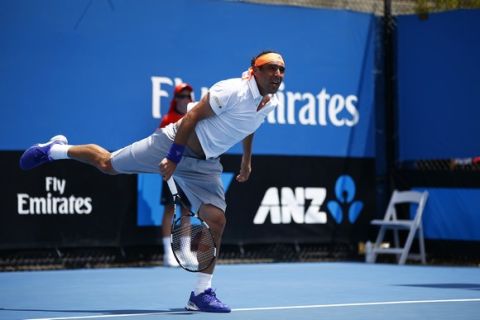 Marcos Baghdatis, 2R, 21 January 2015.