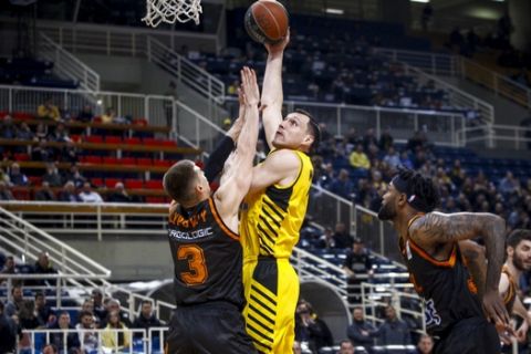 BASKET LEAGUE / ΑΕΚ - ΠΡΟΜΗΘΕΑΣ (ΦΩΤΟΓΡΑΦΙΑ: ΘΑΝΑΣΗΣ  ΔΗΜΟΠΟΥΛΟΣ / EUROKINISSI)