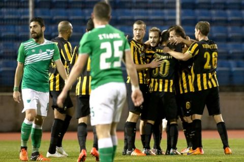 Έκανε τη δουλειά της η ΑΕΚ, 1-0 το Λεβαδειακό