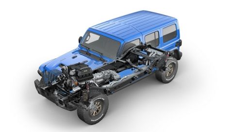 2021 Jeep Wrangler Rubicon 392 ghosted Chassis