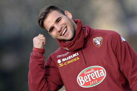 foto Fabio Ferrari - LaPresse
09 01 2014 Torino ( Italia ) 
sport
Torino Fc - Primo allenamento del nuovo giocatore del Torino Fc, Panagiotis Tachtsidis.
nella foto:Panagiotis Tachtsidis.

photo Fabio Ferrari - LaPresse
09 01 2014 Torino ( Italy ) 
sport
Torino fc - First Session training for New Player of Torino Fc, Panagiotis Tachtsidis.
in the pic:Panagiotis Tachtsidis.