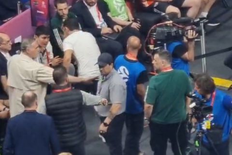 Final Four 2024, Παναθηναϊκός AKTOR: Η αγκαλιά και το φιλί του Γιαννακόπουλου στον γιο του Αταμάν πίσω από τον πάγκο