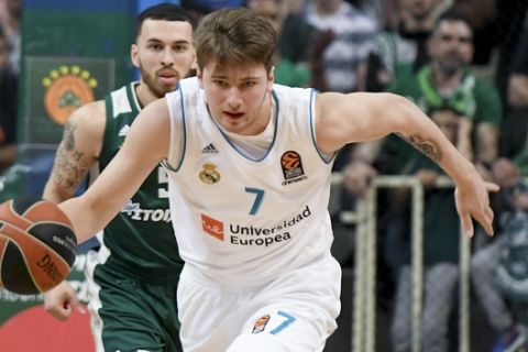 ΕΥΡΩΛΙΓΚΑ / ΠΑΟ - ΡΕΑΛ ΜΑΔΡΙΤΗΣ / EUROLEAGUE / PANATHINAIKOS - REAL MADRID (ΦΩΤΟΓΡΑΦΙΑ: ΒΑΓΓΕΛΗΣ ΣΤΟΛΗΣ / EUROKINISSI)