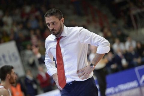 Foto Simone Raso - La Presse
25/10/2014 Varese ( Italia)
Sport Basket
Openjob Metis Varese vs Grissin Bon Reggio Emilia
Serie A Beko 2014 2015 - 
Nella foto: