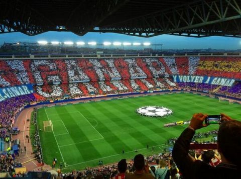 Εντυπωσιακά κορεό σε Allianz Arena και Estadio Vicente Calderon