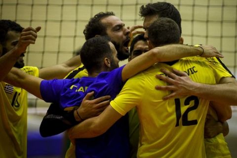 VOLLEY LEAGUE / ΑΕΚ - ΠΑΟ (ΦΩΤΟΓΡΑΦΙΑ: ΘΑΝΑΣΗΣ ΔΗΜΟΠΟΥΛΟΣ /  EUROKINISSI)