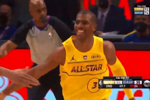 NBA All-Star Game 2021: Ο Κρις Πολ ξεπέρασε σε ασίστ τον Μάτζικ Τζόνσον και έγραψε ιστορία