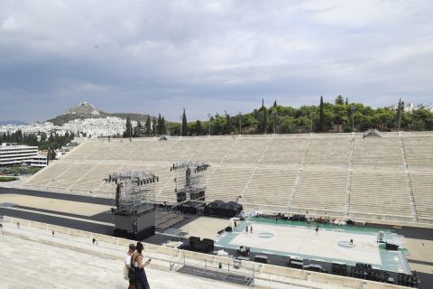 Το παρκέ του Παναθηναϊκού AKTOR τοποθετήθηκε στο Καλλιμάρμαρο