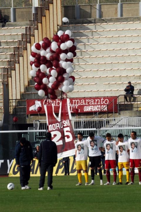 Η φανέλα του Μοροζίνι στον ουρανό!