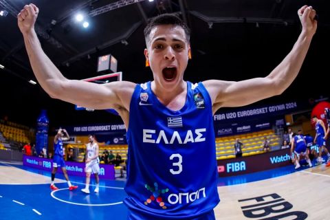 Εθνική Νέων: Πού θα δείτε τον μεγάλο προημιτελικό της Ελλάδας με τη Λιθουανία για το EuroBasket U20