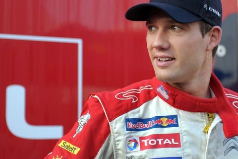 France's rally driver Sebastien Ogier is pictured at the service park  in Strasbourg, eastern France, on September 29, 2011 on the eve of France?s Rallye Alsace which will run from September 30 to October 02, 2011.      AFP PHOTO/FREDERICK FLORIN (Photo credit should read FREDERICK FLORIN/AFP/Getty Images)