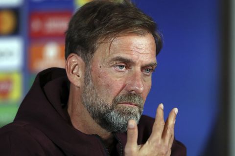 Ο Γιούργκεν Κλοπ δίνει συνέντευξη Τύπου μετά από ματς της Λίβερπουλ στο Champions League απέναντι στην Ρέιντζερς | 11 Οκτωβρίου 2022