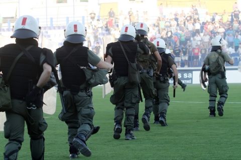 Συμπλοκή οπαδών στη Θεσσαλονίκη