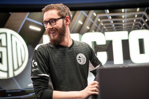 O Bjergsen στην πρώην ομάδα του τη TSM