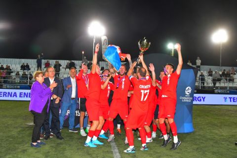 SOCCA Aegean Cup: Τρίτη η Εθνική, νικήτρια η Κροατία