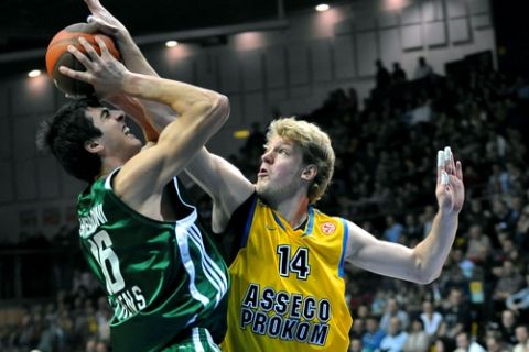 2009/11/11 GDYNIA, EUROLEAGUE BASKETBALL, REGULAR SEASON, GAME 4, ASSECO PROKOM GDYNIA VS PANATHINAIKOS,   FOT. RADEK POTAKOWSKI / MEDIASPORT