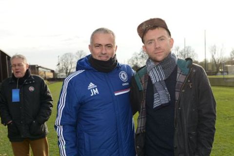 Chelsea's  during a training session at the Cobham Training Ground on 29th November 2013 in Cobham, England.