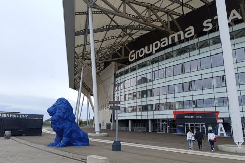 Ολυμπιακός: Αυτό είναι το επιβλητικό Groupama Stadium που θα φιλοξενήσει το μεγάλο ματς των ερυθρόλευκων