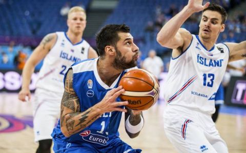 ÅÕÑÙÌÐÁÓÊÅÔ 2017 / ÉÓËÁÍÄÉÁ - ÅËËÁÄÁ / EUROBASKET 2017 / ICELAND - GREECE (EUROKINISSI)