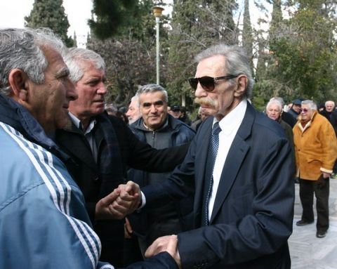 ΕΙΚΟΝΕΣ ΑΠΟ ΤΗΝ ΚΗΔΕΙΑ ΤΟΥ ΒΑΓΓΕΛΗ ΠΑΝΑΚΗ (ΤΑΚΗΣ ΣΑΓΙΑΣ / Eurokinissi Sports)