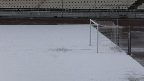 ΕΙΚΟΝΕΣ ΑΠΟ ΤΟ ΧΙΟΝΙΣΜΕΝΟ ΟΑΚΑ (ΦΩΤΟΓΡΑΦΙΑ: ΜΑΡΚΟΣ ΧΟΥΖΟΥΡΗΣ / EUROKINISSI)