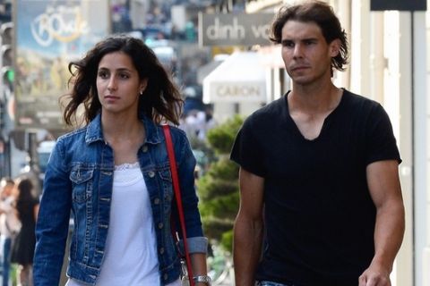 **USA ONLY** *EXCLUSIVE* Paris, France - Spanish tennis player Rafael Nadal and his girlfriend Xisca Perello are spotted going for a romantic stroll during the French Tennis Open in Paris. The couple has been dating for quite some time and Xisca has captured the hearts of people around the world.  It was first revealed years ago during the Wimbledon Championships that he was dating a girl from his hometown of Majorca.

AKM-GSI          June 6, 2013

**USA ONLY**

To License These Photos, Please Contact :

Steve Ginsburg
(310) 505-8447
(323) 423-9397
steve@ginsburgspalyinc.com
sales@ginsburgspalyinc.com

or

Keith Stockwell
(310) 261-8649
keith@ginsburgspalyinc.com
ginsburgspalyinc@gmail.com