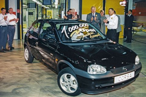 25 Years Ago One Millionth Opel Made in Eisenach