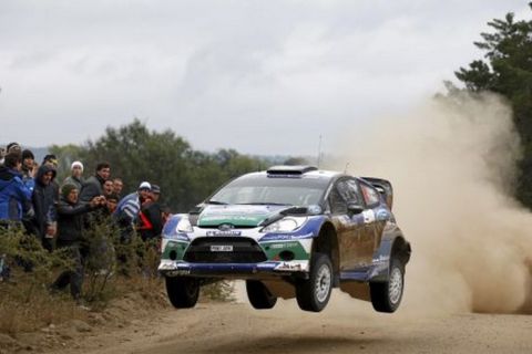 Petter Solberg (NOR) / Chris Patterson - Ford Fiesta RS WRC. Day two, 2012 Rally Argentina