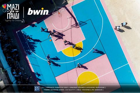 bwin & «Μαζί για το Παιδί»: Αθλητική «κληρονομιά» στην Κάλυμνο με δύο νέα γήπεδα