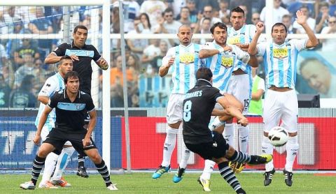 PESCARA 07/10/12 PESCARA - LAZIO, 7^ GIORNATA SERIE A TIM 2012/13
NELLA FOTO IL GOL DEL VANTAGGIO DI HERNANES SU PUNIZIONE
Â© PIERANUNZI LUCIANO - PESCARA 07/10/12 PESCARA - LAZIO, 7^ GIORNATA SERIE A TIM 2012/13
NELLA FOTO IL GOL DEL VANTAGGIO DI HERNANES SU PUNIZIONE
© PIERANUNZI LUCIANO