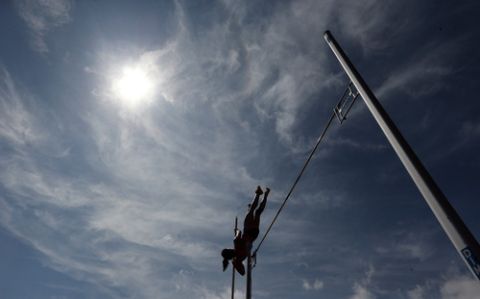 BIRMINGHAM, ENGLAND - JUNE 30:  Yarisley Silva of Cuba competes in the women's Pole Vault during the IAAF Diamond League at Alexander Stadium on June 30, 2013 in Birmingham, England.  (Photo by Ian Walton/Getty Images)