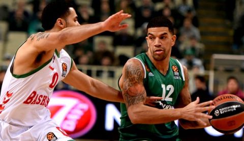 ÅÕÑÙËÉÃÊÁ / ÐÁÏ - ÌÐÁÓÊÏÍÉÁ / EUROLEAGUE / PANATHINAIKOS - BASKONIA (Eurokinissi Sports / ÂÁÃÃÅËÇÓ ÓÔÏËÇÓ)