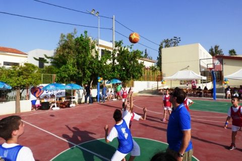 Η τρίτη μέρα του "Rethymno Basketball" συνδυάστηκε με εγκαίνια