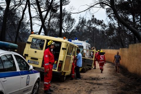 ΠΥΡΚΑΓΙΑ ΣΤΗ ΡΑΦΗΝΑ / ΠΑΝΩ ΑΠΟ 20 ΟΙ ΝΕΚΡΟΙ ΣΤΟ ΚΟΚΚΙΝΟ ΛΙΜΑΝΑΚΙ (EUROKINISSI/ΜΠΟΛΑΡΗ ΤΑΤΙΑΝΑ)